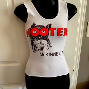 Vintage Hooters Tank Top McKinney Texas XS